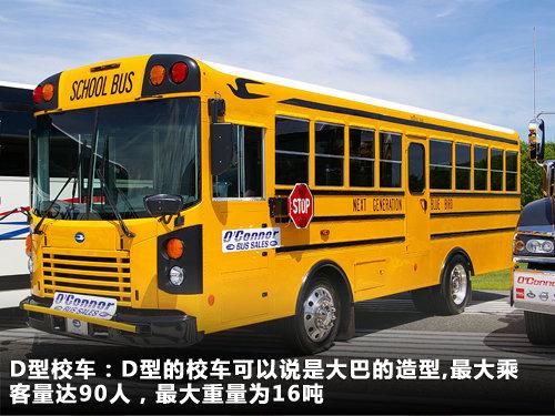 美國(guó)校車(chē)的分類(lèi)