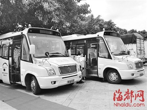 “長鼻子”的美式校車，福州以后會越來越多