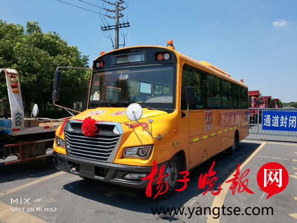鎮(zhèn)江校車集中“體檢” 護(hù)航新學(xué)年平安上學(xué)路
