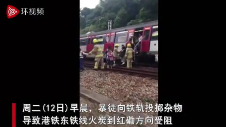 “他們想讓香港癱瘓！”暴徒對市民淋潑易燃液體、朝校車前扔汽油彈……