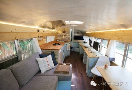 房車改裝 | 校車改裝成房車，就是這么拉風！